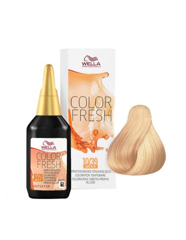 Wella Color Fresh 10/39 Biondo Platino Cendrè 75ml