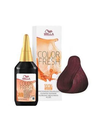 Wella Color Fresh 5/56 Castano Chiaro Mogano Violetto 75ml