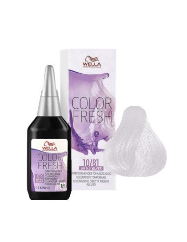 Wella Color Fresh 10/81Biondo Platino Perla Cenere 75ml